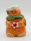 Ceramic Gingerbread Man Candy Box, Home Décor, Gift for Her, Gift for Mom, Kitchen Décor, Cafe Decor, Bakery Decor